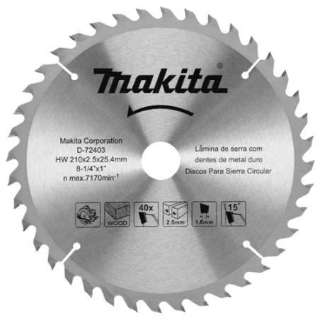 SIERRA CIRCULAR 8-1/4" X 1"...
